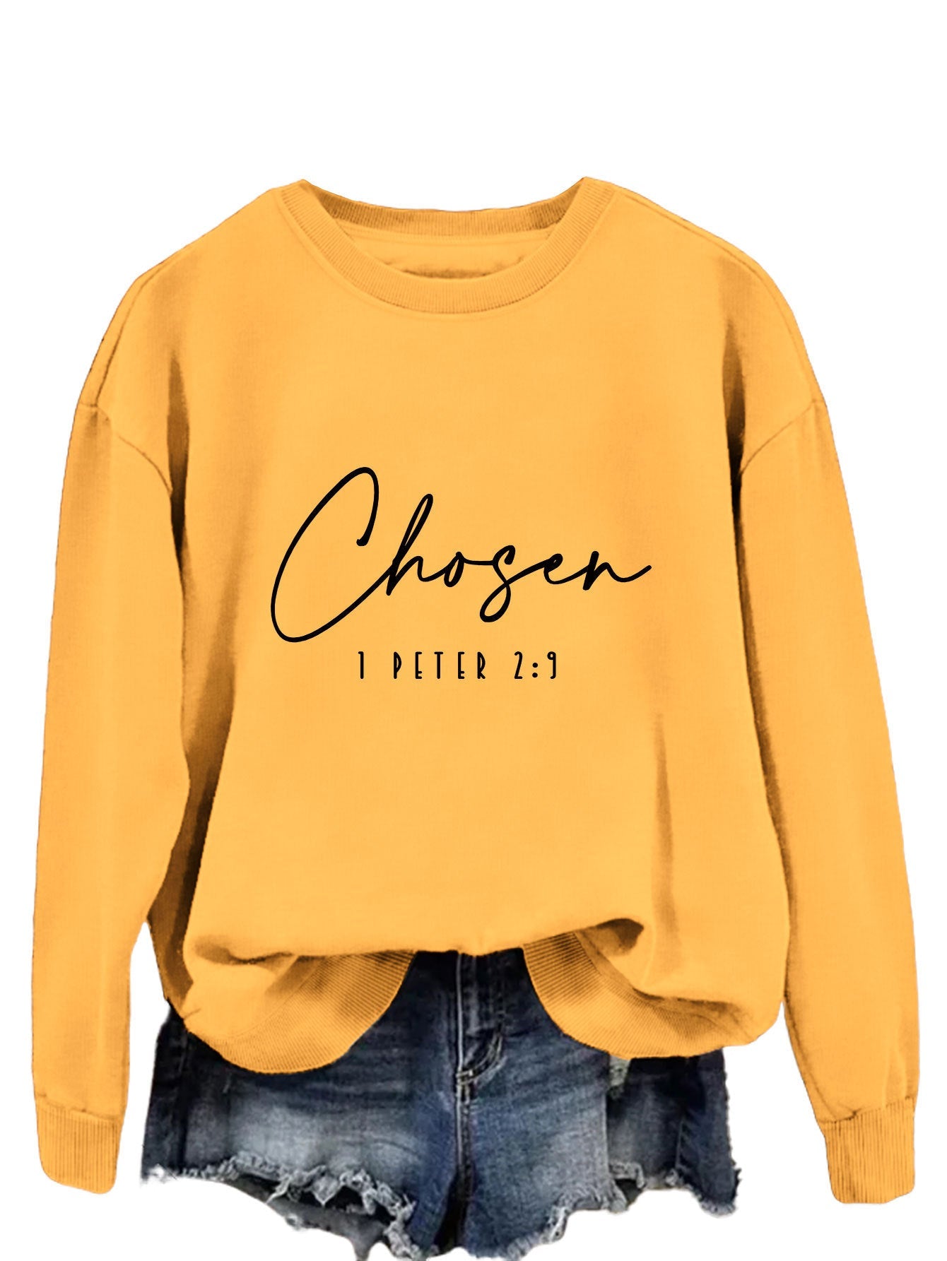 Fashion Trendy Sweater Plus Size Women's Clothing See size chart under “more details”